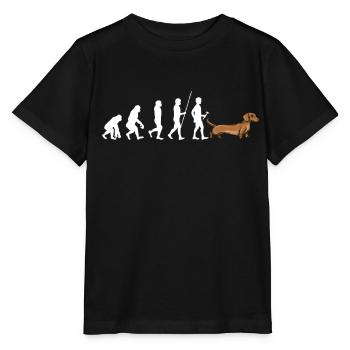Dachshund Geschenk Dixie Wiener Doxie Dackel - Stanley/Stella Kinder T-Shirt MINI CREATOR  - Schwarz - Vorne - Mikhail (115cm)