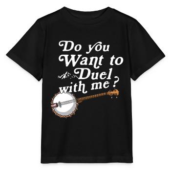 Banjo - T-shirt bio MINI CREATOR Stanley/Stella Enfant - noir - Devant - Mikhail (115cm)
