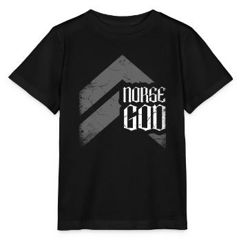 Nordischer Gott Renaissance Fair Wikinger Ren - Stanley/Stella Kinder T-Shirt MINI CREATOR  - Schwarz - Vorne - Mikhail (115cm)