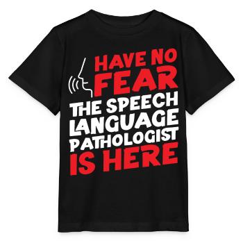 Speech Therapist Therapy Assistant - Stanley/Stella Kinder T-Shirt MINI CREATOR  - Schwarz - Vorne - Mikhail (115cm)