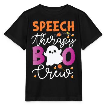 Speech Therapist Therapy Assistant - Stanley/Stella Kinder T-Shirt MINI CREATOR  - Schwarz - Vorne - Mikhail (115cm)