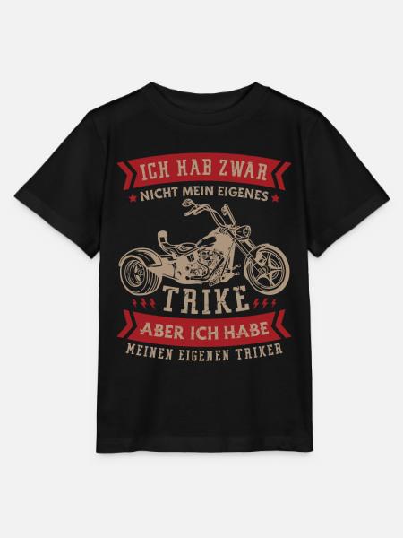 Drift Trike Dreirad Motorrrad Trike für einen - Stanley/Stella Kinder T-Shirt MINI CREATOR  - Schwarz