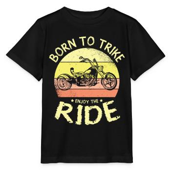 Drift Trike Tricycle Motorcycle Trike for a - Stanley/Stella MINI CREATOR Kids’ T-Shirt - black - Front - Mikhail (115cm)