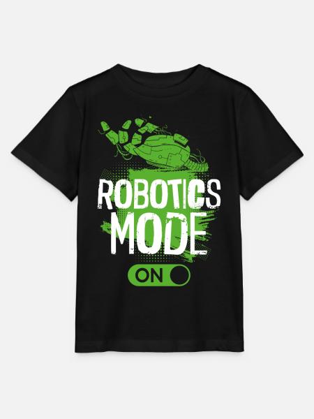 Robot Robotics Engineer Robotics - Stanley/Stella Kinder T-Shirt MINI CREATOR - Schwarz