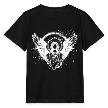 Engel Episch Jenseits Tod Auferstehung Jesus Gott - Stanley/Stella Kinder T-Shirt MINI CREATOR  - Schwarz - Vorne - Mikhail (115cm)