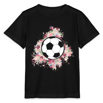 Tshirt Football Hommes Femmes Football Football - T-shirt bio MINI CREATOR Stanley/Stella Enfant - noir - Devant - Mikhail (115cm)