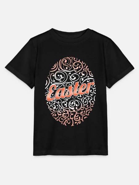 Ornaments Egg On Easter - Stanley/Stella Kinder T-Shirt MINI CREATOR  - Schwarz