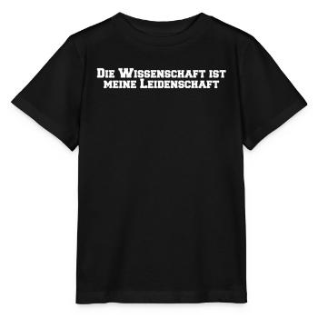 Wissenschaft - Die Wissenschaft ist meine - Stanley/Stella Kinder T-Shirt MINI CREATOR  - Schwarz - Vorne - Mikhail (115cm)