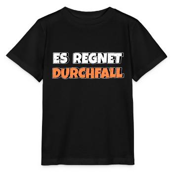 Es regnet Durchfall - Stanley/Stella Kinder T-Shirt MINI CREATOR  - Schwarz - Vorne - Mikhail (115cm)