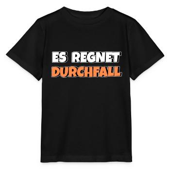 Es regnet Durchfall - Stanley/Stella Kinder T-Shirt MINI CREATOR  - Schwarz - Vorne - Mikhail (115cm)