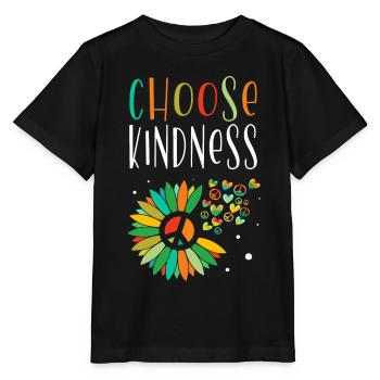 Choisissez la convivialité Inspiration Motivation - T-shirt bio MINI CREATOR Stanley/Stella Enfant - noir - Devant - Mikhail (115cm)