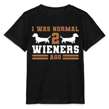 Dachshund Gift Dixie Viennese Doxie Dachshund - Stanley/Stella MINI CREATOR Kids’ T-Shirt - black - Front - Mikhail (115cm)