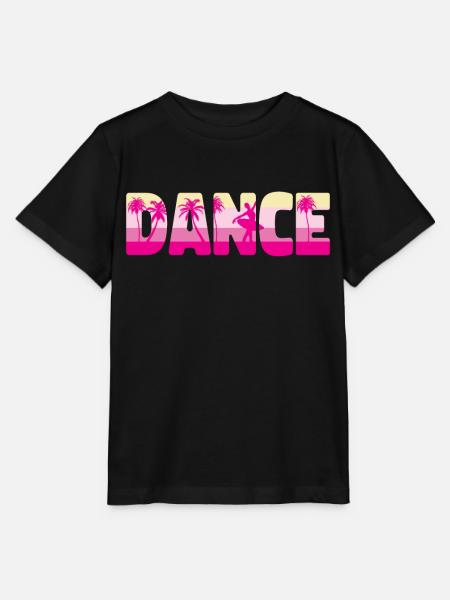 Ballet Dancer Dance Girl Ballerina - Stanley/Stella Kinder T-Shirt MINI CREATOR - Schwarz