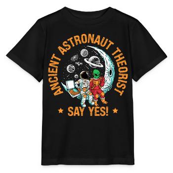 Ancient Astronaut Theoretiker Sagen Ja - Stanley/Stella Kinder T-Shirt MINI CREATOR  - Schwarz - Vorne - Mikhail (115cm)