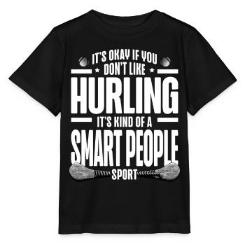 Irish Hurling Hurling Team Ireland Play - Stanley/Stella MINI CREATOR Kids’ T-Shirt - black - Front - Mikhail (115cm)