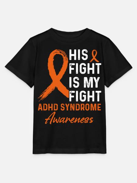 Kampf gegen Adhs-syndrom Bewusstsein - Stanley/Stella Kinder T-Shirt MINI CREATOR - Schwarz
