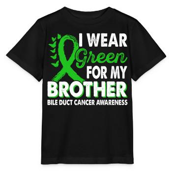 Wear green for Enlightenment Month - Stanley/Stella MINI CREATOR Kids’ T-Shirt - black - Front - Mikhail (115cm)