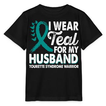 Wear teal for Enlightenment Month - Stanley/Stella MINI CREATOR Kids’ T-Shirt - black - Front - Mikhail (115cm)