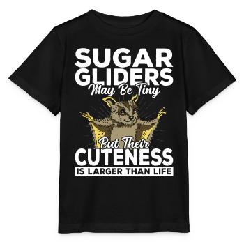 Sugar Gliders Cute Sugar Glider Owner - Stanley/Stella MINI CREATOR Kids’ T-Shirt - black - Front - Mikhail (115cm)