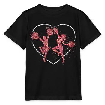 Cheerleader, Choreography, Dance Group, Football, Sport - Stanley/Stella MINI CREATOR Kids’ T-Shirt - black - Front - Mikhail (115cm)