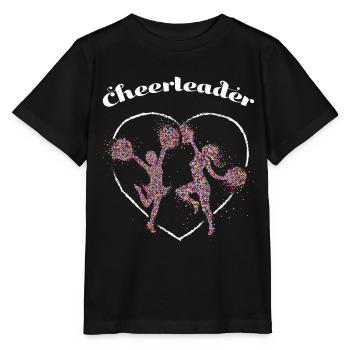 Pom-pom girl, pom-pom girl, chérographe, danseuse - T-shirt bio MINI CREATOR Stanley/Stella Enfant - noir - Devant - Mikhail (115cm)