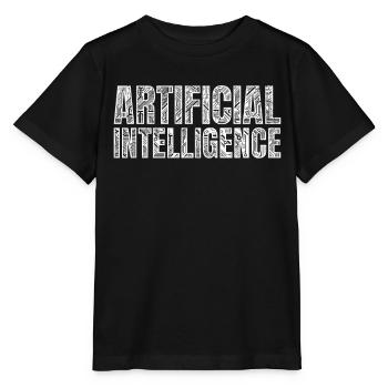 Intelligence artificielle Ai - T-shirt bio MINI CREATOR Stanley/Stella Enfant - noir - Devant - Mikhail (115cm)