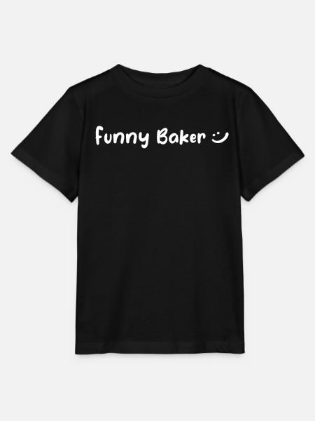 Funny Baker - Bakery Baker - Stanley/Stella Kinder T-Shirt MINI CREATOR - Schwarz