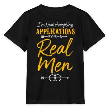 Happy Divorce Party I'm Now - Stanley/Stella Kinder T-Shirt MINI CREATOR  - Schwarz - Vorne - Mikhail (115cm)