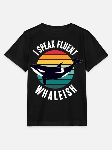 Wale beobachten - Stanley/Stella Kinder T-Shirt MINI CREATOR - Schwarz