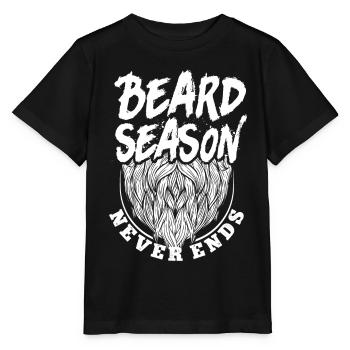 Beard Lover Bearded Man Beard - Stanley/Stella MINI CREATOR Kids’ T-Shirt - black - Front - Mikhail (115cm)