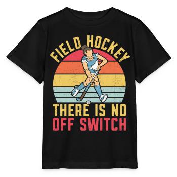 Field Hockey Field Hockey There Is - Stanley/Stella MINI CREATOR Kids’ T-Shirt - black - Front - Mikhail (115cm)