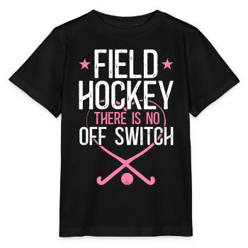 Field Hockey Field Hockey There Is - Stanley/Stella MINI CREATOR Kids’ T-Shirt - black - Front - Mikhail (115cm)