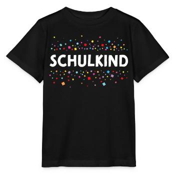 Schulkind Schulanfänger Schulanfang Grundschüler - Stanley/Stella Kinder T-Shirt MINI CREATOR  - Schwarz - Vorne - Mikhail (115cm)