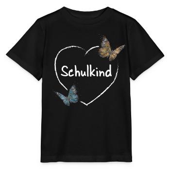 Schulkind Grundschule Grundschüler Einschulung - Stanley/Stella Kinder T-Shirt MINI CREATOR  - Schwarz - Vorne - Mikhail (115cm)