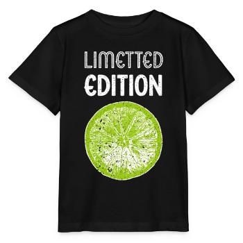 Édition Limetted Citron vert agrumes Fruits tropicaux - T-shirt bio MINI CREATOR Stanley/Stella Enfant - noir - Devant - Mikhail (115cm)