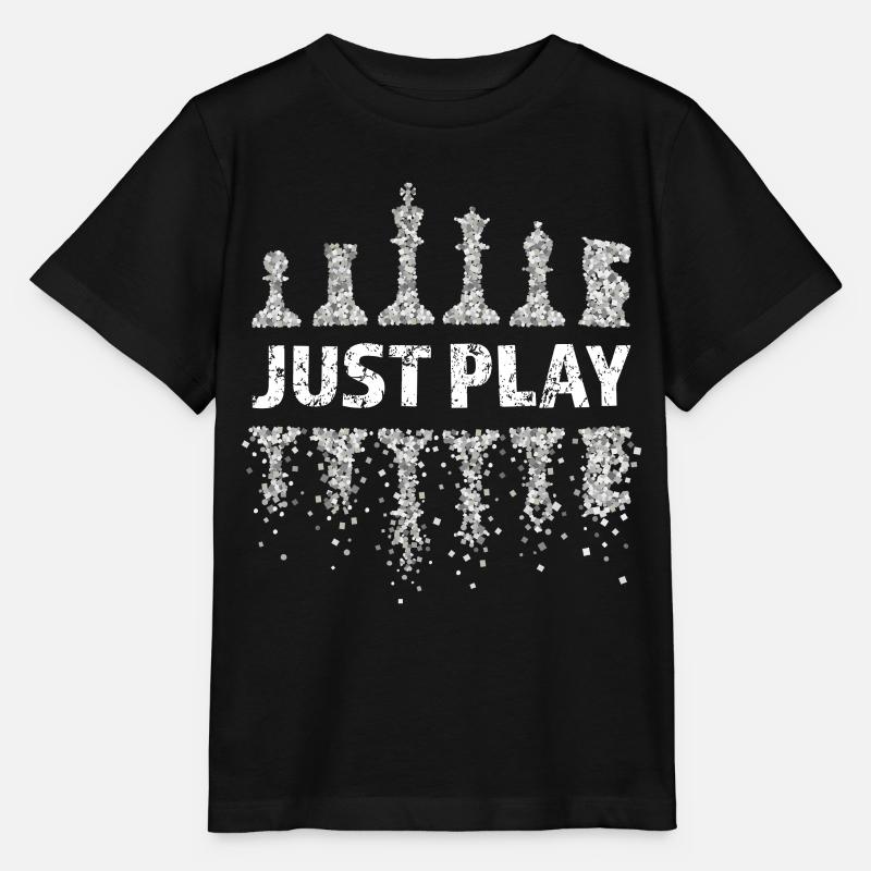 Maître d’échecs Joueur d’échecs Tournoi d’échecs - T-shirt bio MINI CREATOR Stanley/Stella Enfant - noir