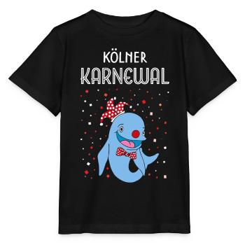 Kölner Karneval Fasching Konfetti Rosenmontag - Stanley/Stella Kinder T-Shirt MINI CREATOR  - Schwarz - Vorne - Mikhail (115cm)