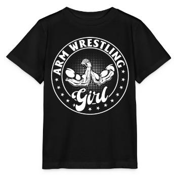bras de fer fille bras de fer bras de fer fille - T-shirt bio MINI CREATOR Stanley/Stella Enfant - noir - Devant - Mikhail (115cm)