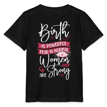 LD Labour And Delivery Nurse - Stanley/Stella MINI CREATOR Kids’ T-Shirt - black - Front - Mikhail (115cm)