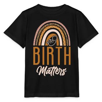LD Labour And Delivery Nurse - Stanley/Stella MINI CREATOR Kids’ T-Shirt - black - Front - Mikhail (115cm)