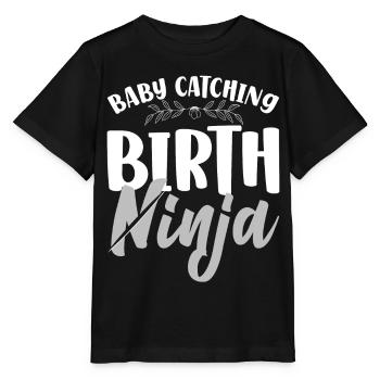 LD Labour And Delivery Nurse - Stanley/Stella MINI CREATOR Kids’ T-Shirt - black - Front - Mikhail (115cm)