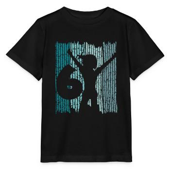 6e anniversaire Joyeux anniversaire Félicitations - T-shirt bio MINI CREATOR Stanley/Stella Enfant - noir - Devant - Mikhail (115cm)
