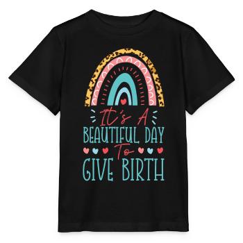 LD Labour And Delivery Nurse - Stanley/Stella MINI CREATOR Kids’ T-Shirt - black - Front - Mikhail (115cm)