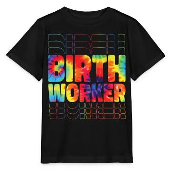 LD Labour And Delivery Nurse - Stanley/Stella MINI CREATOR Kids’ T-Shirt - black - Front - Mikhail (115cm)