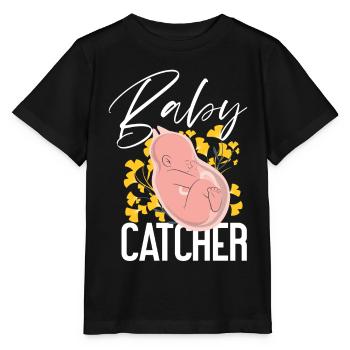LD Labour And Delivery Nurse - Stanley/Stella MINI CREATOR Kids’ T-Shirt - black - Front - Mikhail (115cm)