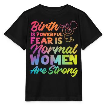 LD Labour And Delivery Nurse - Stanley/Stella MINI CREATOR Kids’ T-Shirt - black - Front - Mikhail (115cm)