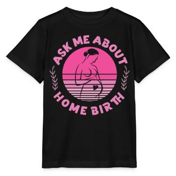 LD Labour And Delivery Nurse - Stanley/Stella MINI CREATOR Kids’ T-Shirt - black - Front - Mikhail (115cm)