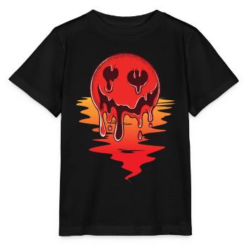 Été, Soleil, Température, Chaleur, Ensoleillement, Chaud - T-shirt bio MINI CREATOR Stanley/Stella Enfant - noir - Devant - Mikhail (115cm)