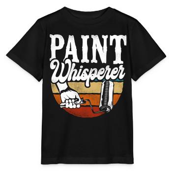 House Painter Decorator The Paint - Stanley/Stella Kinder T-Shirt MINI CREATOR  - Schwarz - Vorne - Mikhail (115cm)