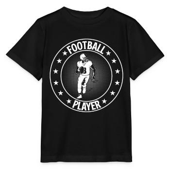 Football Player American Football Player - Stanley/Stella MINI CREATOR Kids’ T-Shirt - black - Front - Mikhail (115cm)